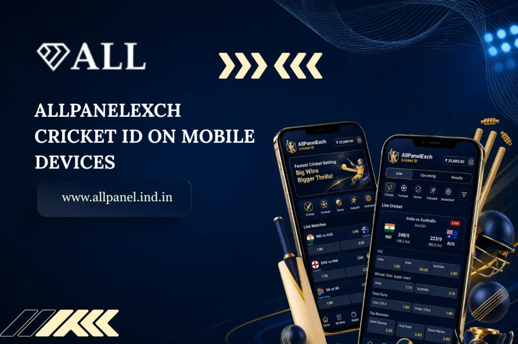 AllPanelExch Cricket ID on Mobile Devices