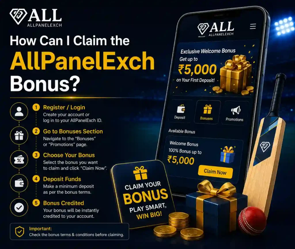 Claim the AllPanelExch welcome bonus and promotional offers