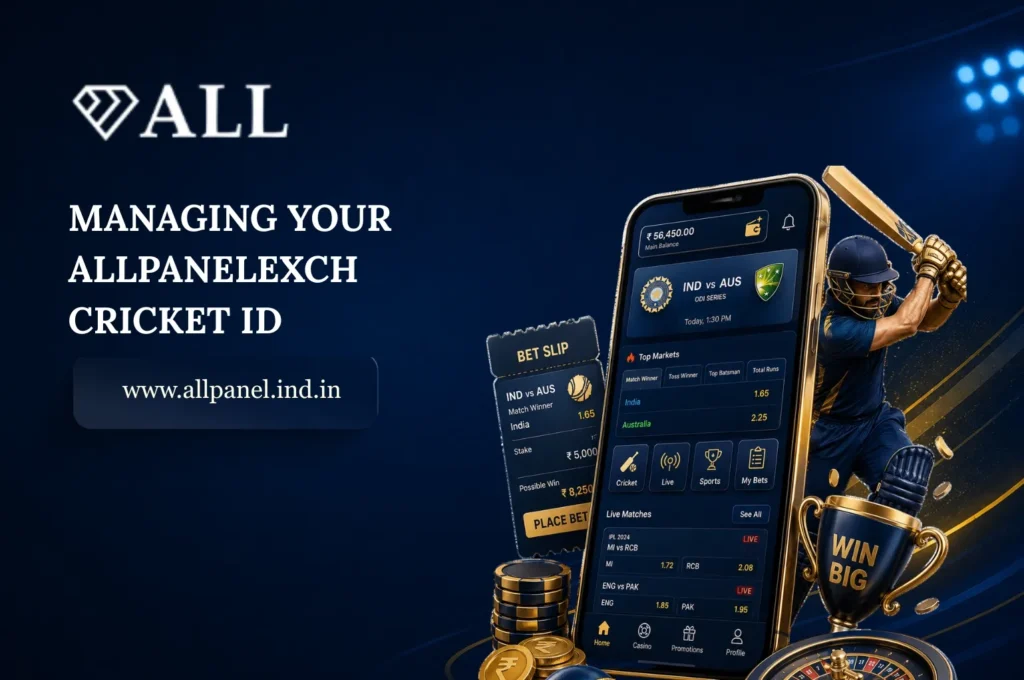 Managing Your AllPanelExch Cricket ID