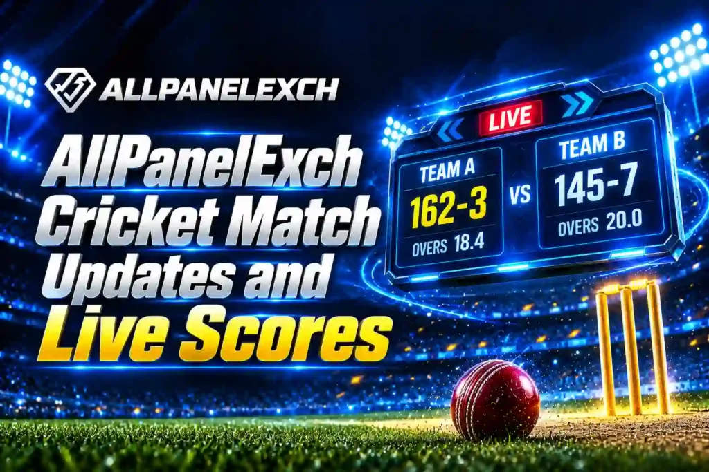 AllPanelExch Cricket Match Updates and Live Scores